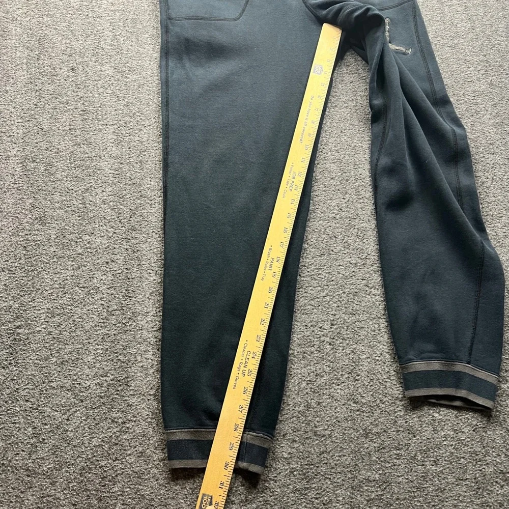 Jordan Sweatpants Mens Medium Gray Fleece Jumpman Logo Joggers Drawstring